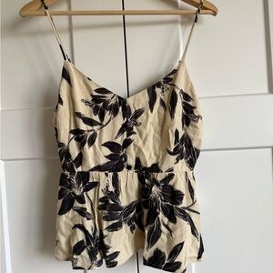 Monteau Linen Blend Top